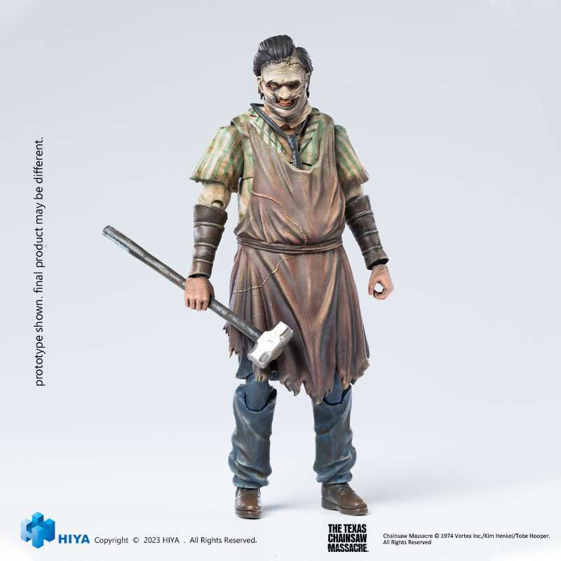 Hiya Toys Texas Chainsaw Massacre (2003): Leatherface Killing Mask - 4" Action Figure