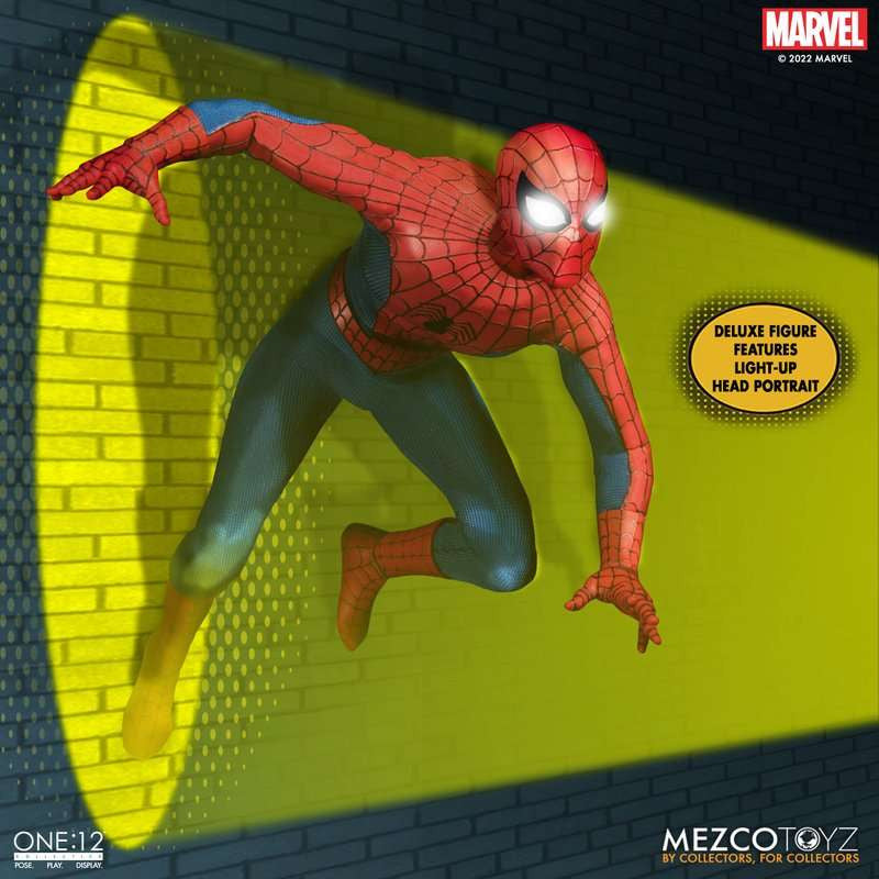 Mezco Toyz The Amazing Spider-Man One:12 Deluxe Edition Action Figure