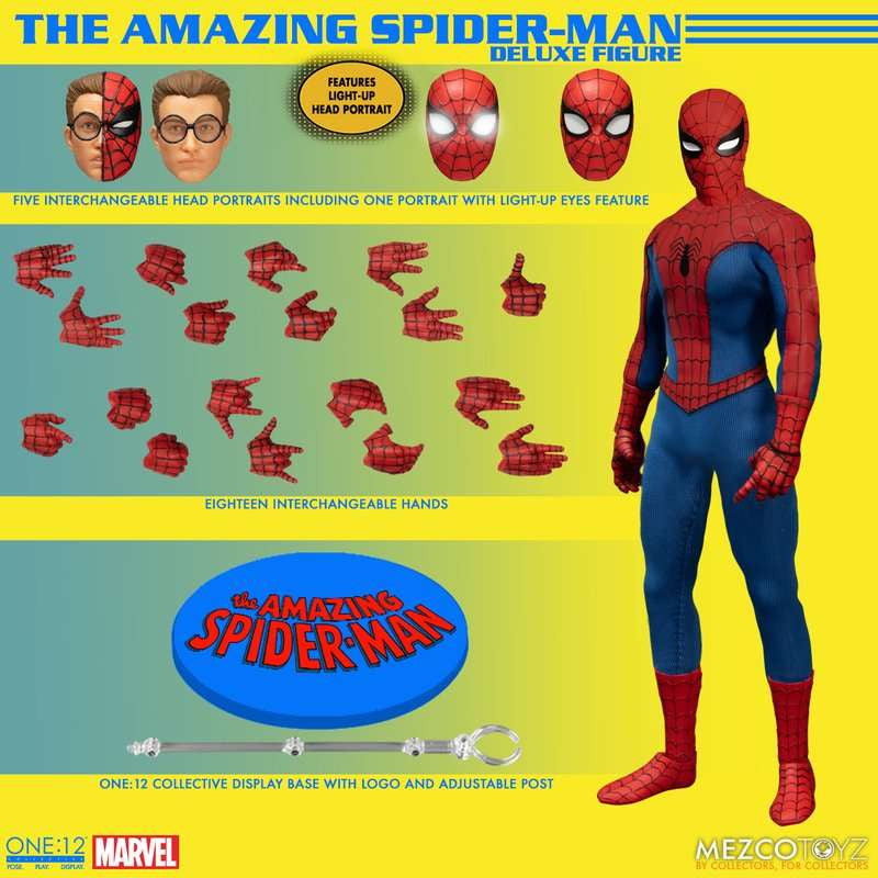 Mezco Toyz The Amazing Spider-Man One:12 Deluxe Edition Action Figure