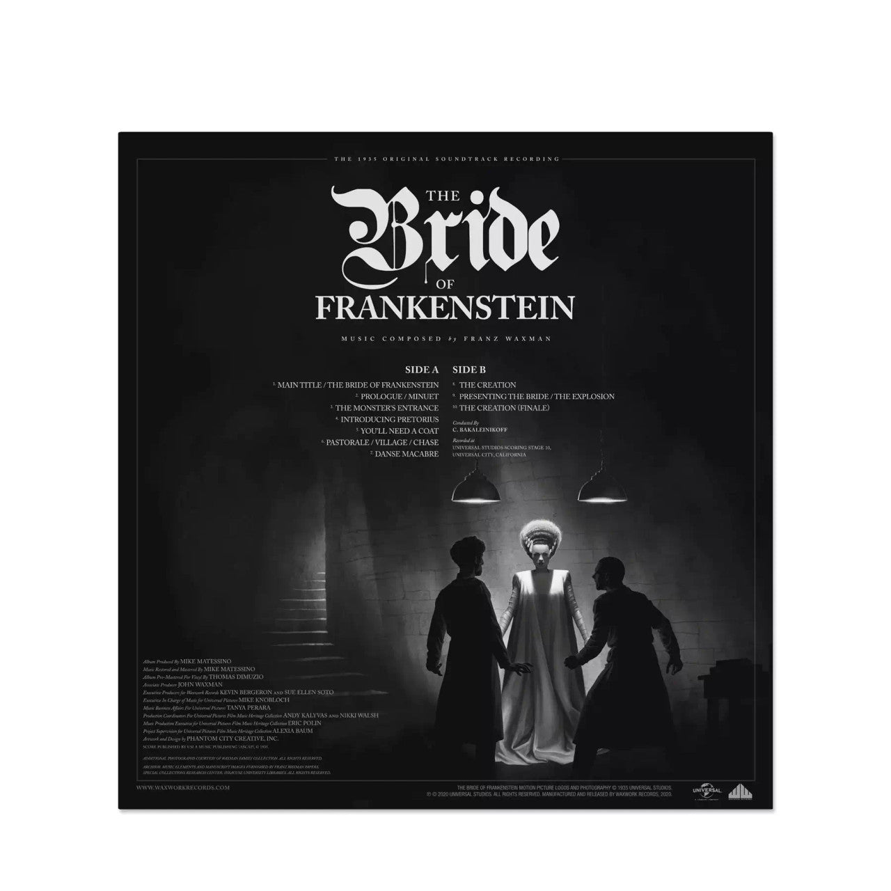 Waxwork Records The Bride of Frankenstein - Vinyl Record