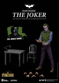 Beast Kingdom The Dark Knight: DAH-024DX - The Joker Deluxe Version - Dynamic 8-Ction Figure