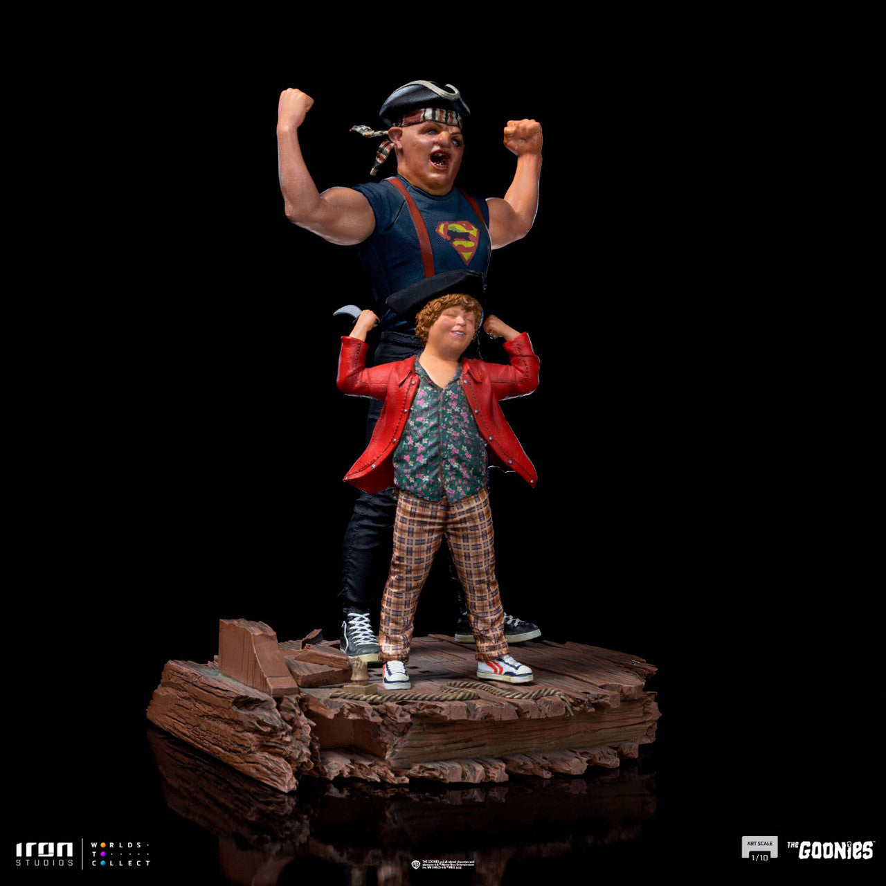 Iron Studios The Goonies: Sloth and Chunk - 1:10 Scale Art Statue