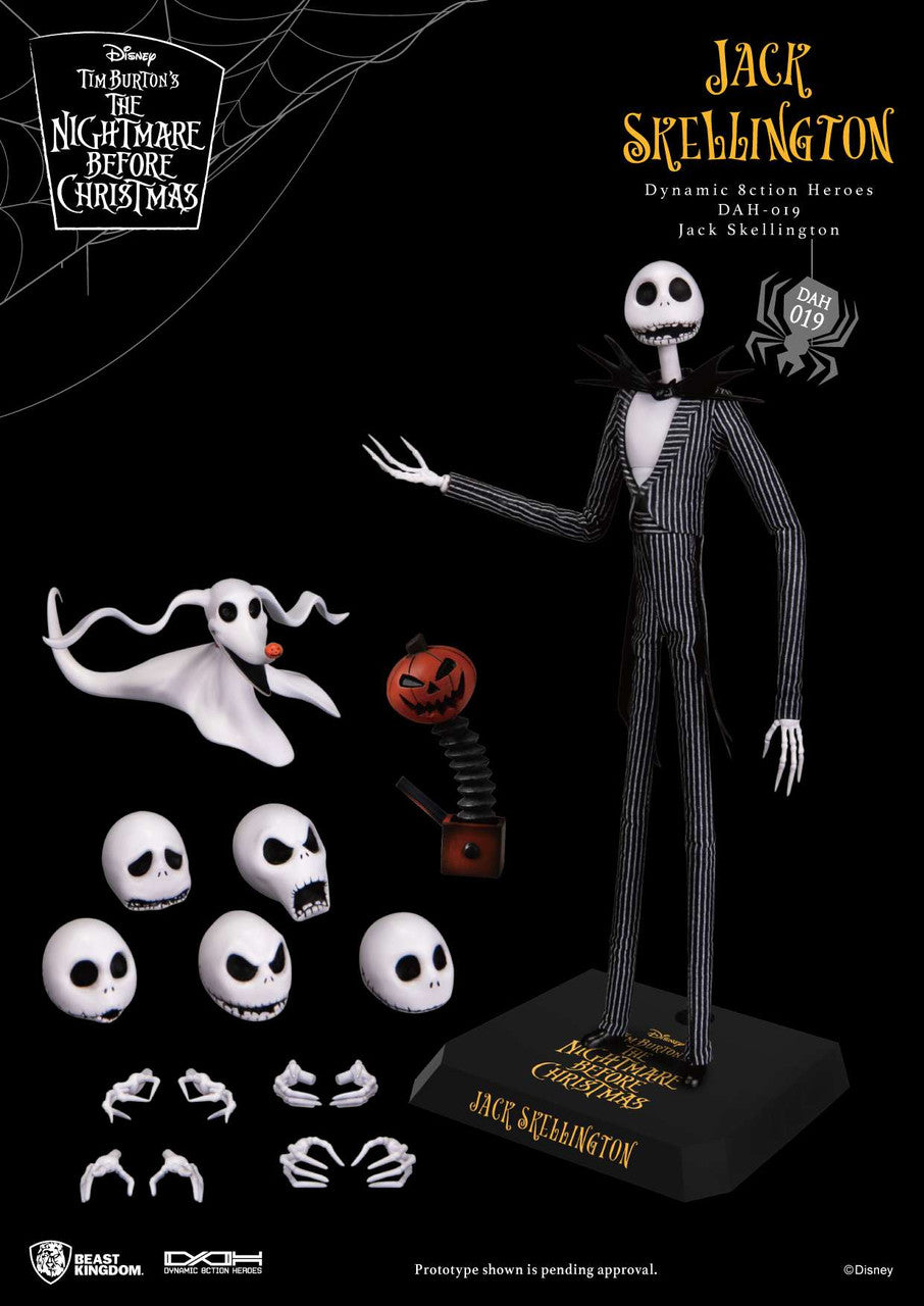 Beast Kingdom The Nightmare Before Christmas: Jack Skellington DAH-019 - Dynamic 8ction Heroes Figure