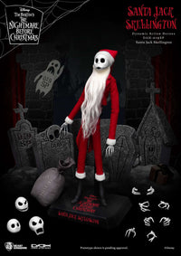 Beast Kingdom The Nightmare Before Christmas: Santa Jack Skellington DAH-019SP - Dynamic 8ction Heroes Figure