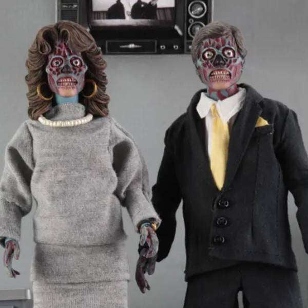 NECA They Live - Clothed Action Figure (2-Pack) - 8" Scale