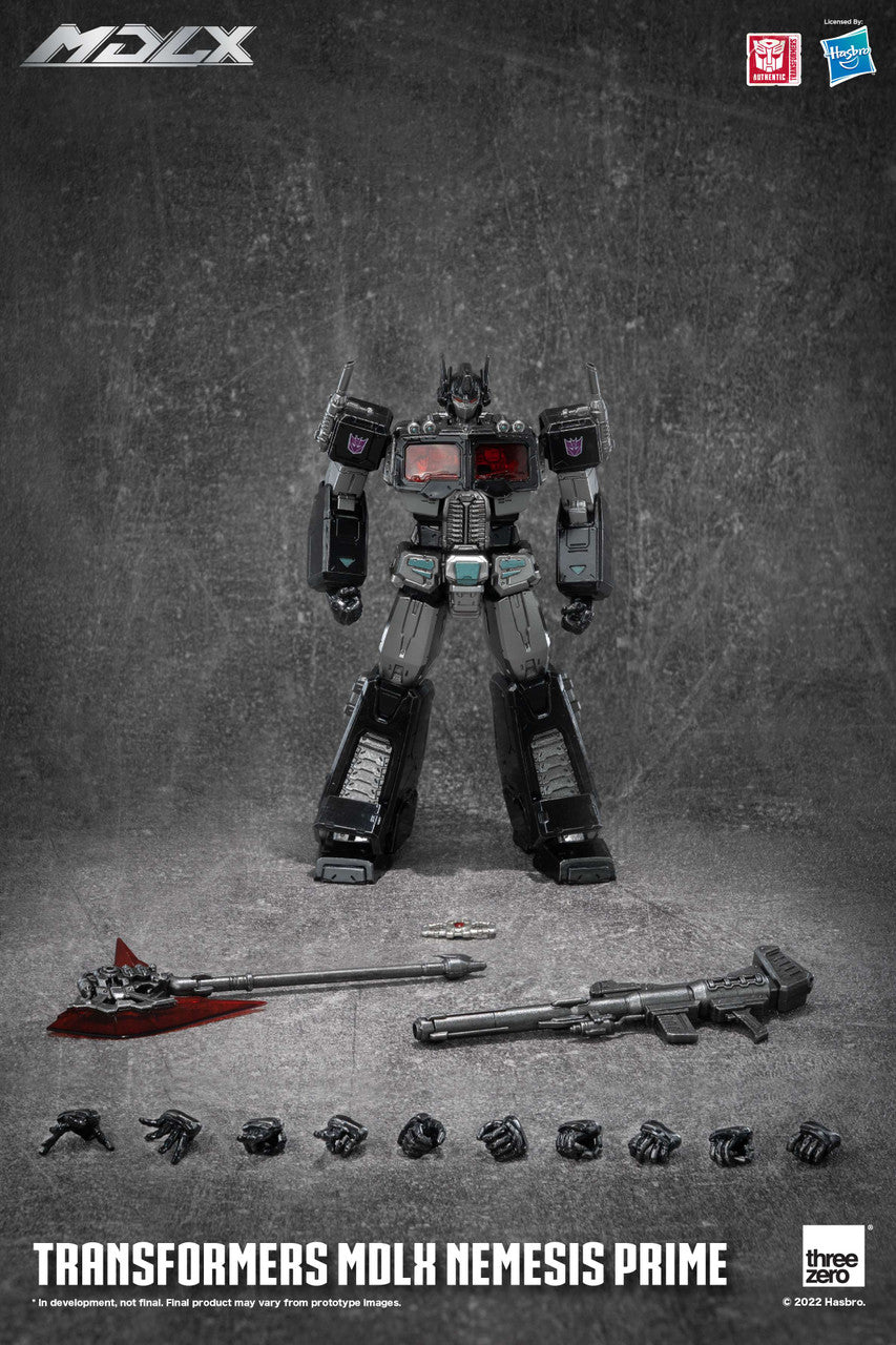 Threezero Transformers MDLX Nemesis Prime (PX) Previews Exclusive Action Figure