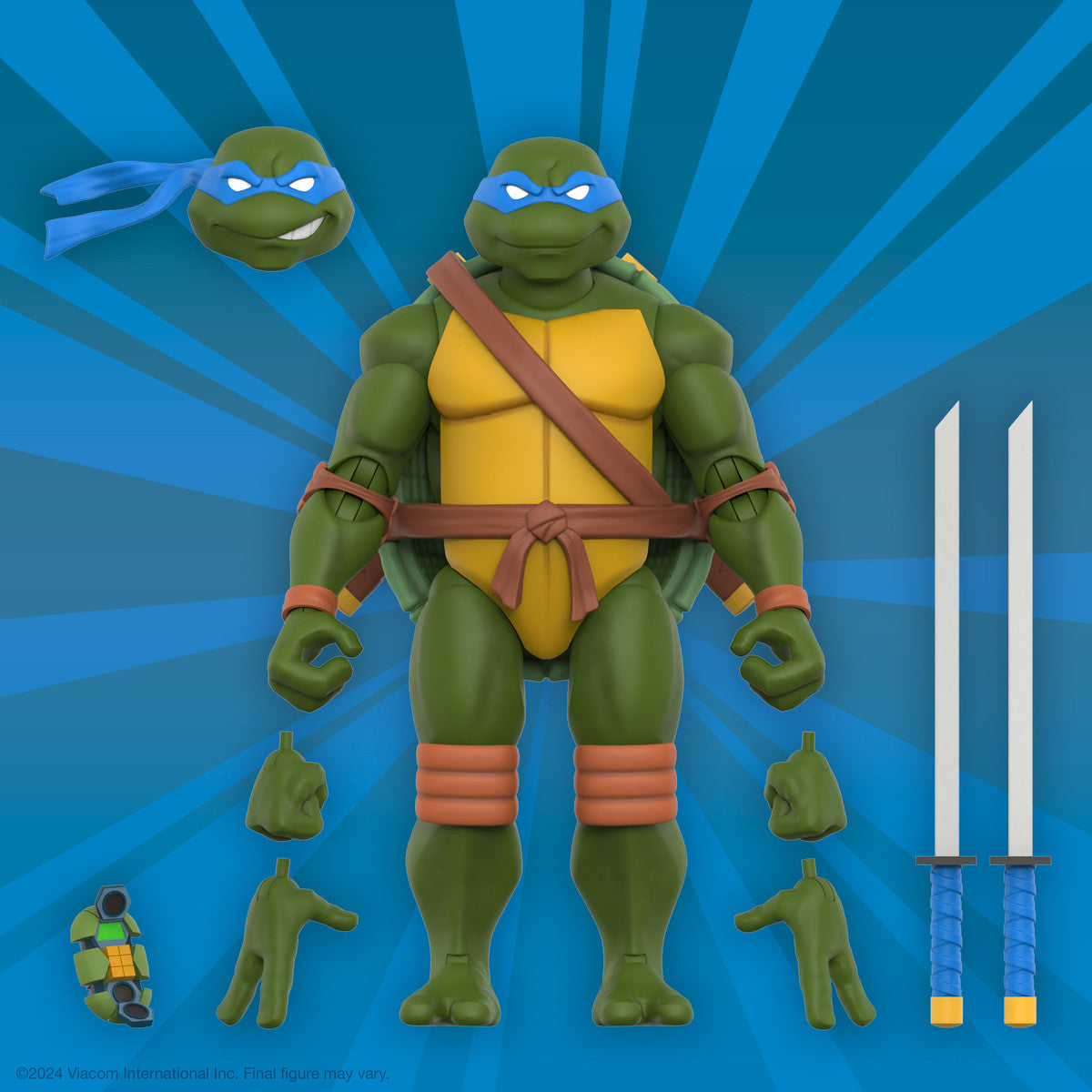 TMNT ULTIMATES! Leonardo (2003 Animated Series) - 7" Figure