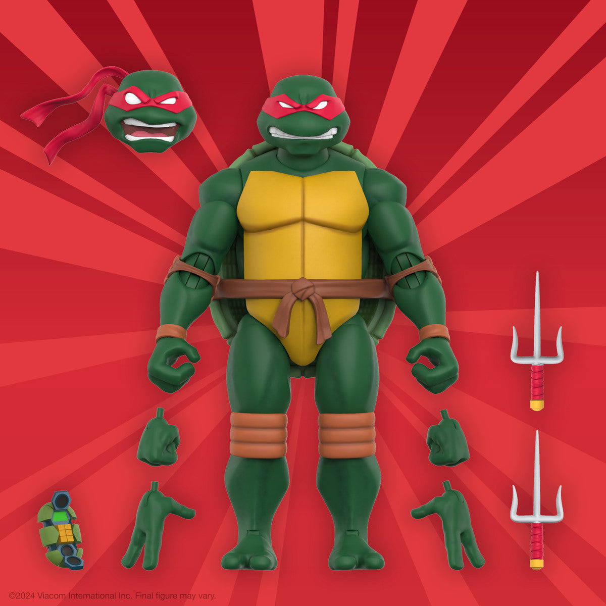 TMNT ULTIMATES! Raphael (2003 Animated Series) - 7" Figure