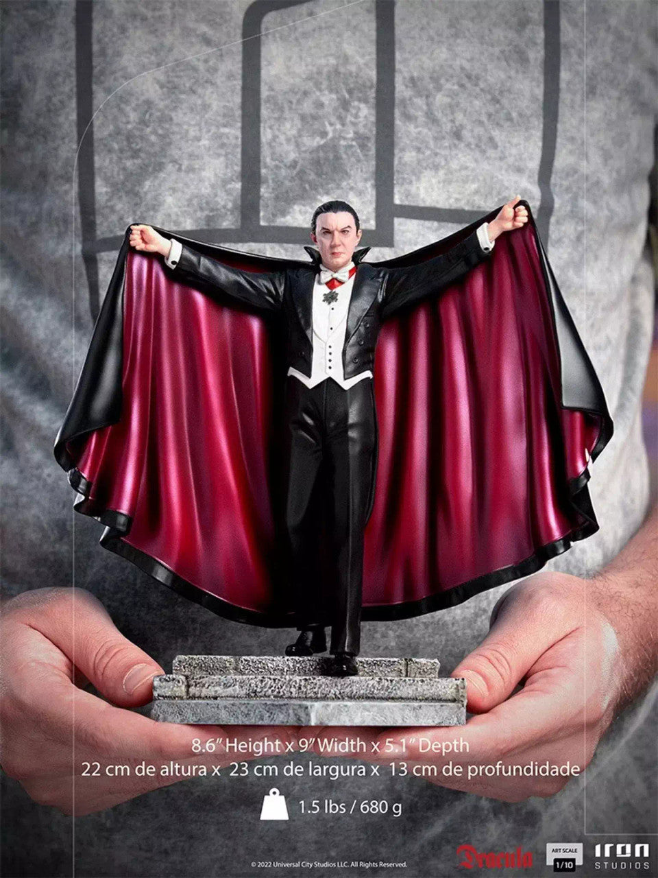 Iron Studios Universal Monsters: Dracula (Bela Lugosi) - 1/10 Scale Art Statue