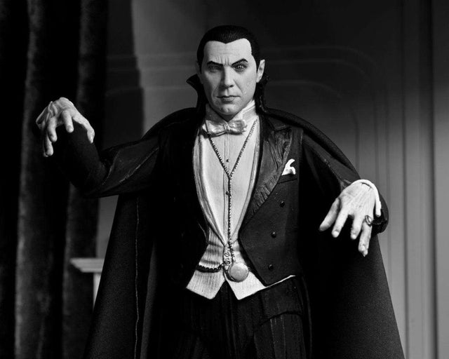 NECA Universal Monsters: Ultimate Dracula Carfax Abbey (B&W Tux) 7" Scale Action Figure