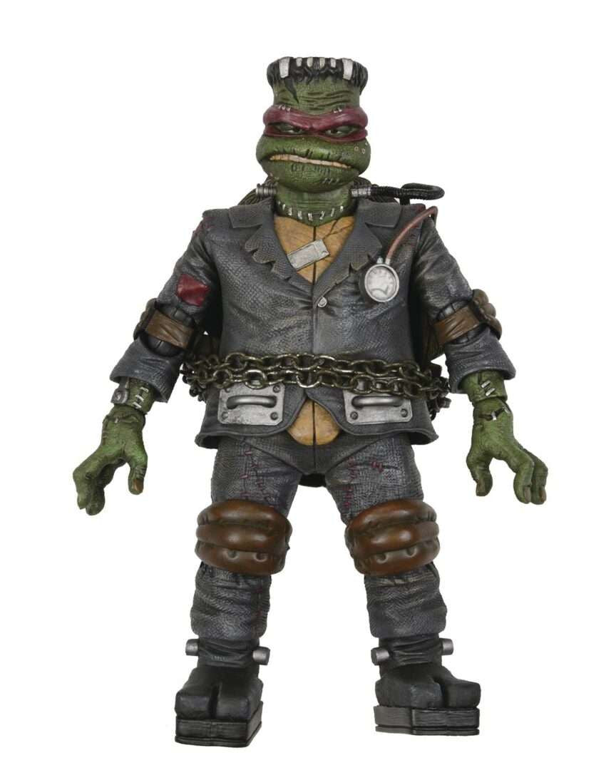 NECA Universal Monsters x TMNT - 7" Scale Action Figure - Ultimate Raphael as Frankenstein's Monster