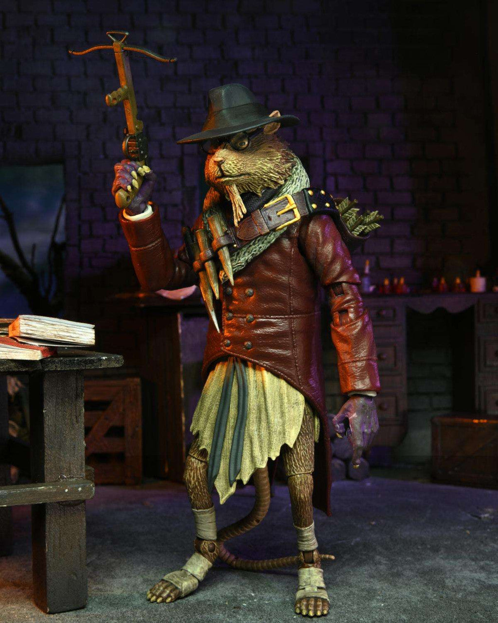 NECA Universal Monsters x TMNT: Ultimate Splinter as Van Helsing - 7" Scale Action Figure