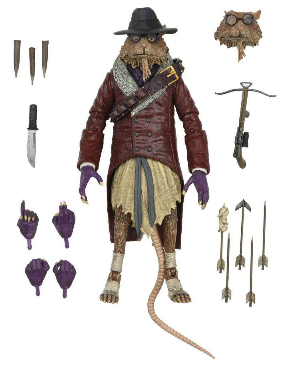 NECA Universal Monsters x TMNT: Ultimate Splinter as Van Helsing - 7" Scale Action Figure