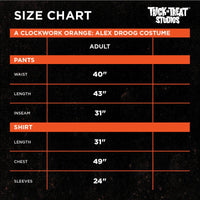 A Clockwork Orange - Droogs Costume - Trick or Treat Studios