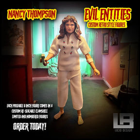 A Nightmare on Elm Street: Nancy Thompson - 8" Custom Evil Entities Figure - LB3D Design