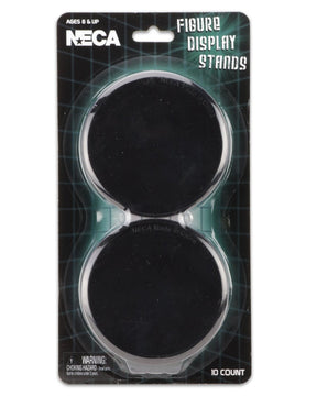 Action Figure Display Stands - 10 Pack (Black) - NECA