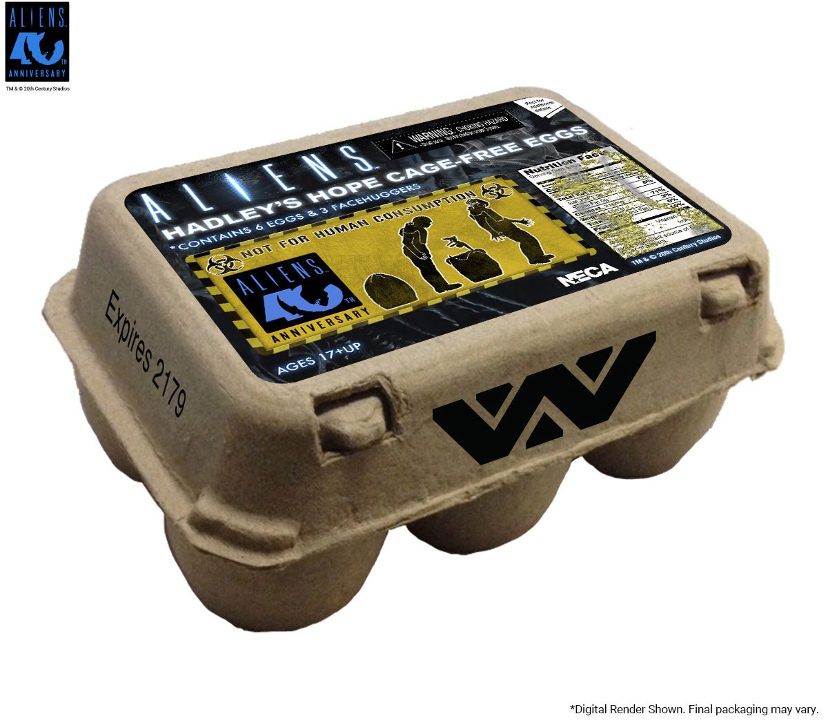 Aliens (40th Anniversary): Accessory Pack - Carton of Alien Eggs - NECA