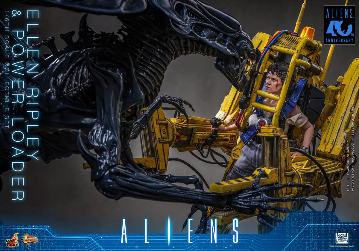 Hot Toys - Aliens: Ellen Ripley and Power Loader - 1/6 Scale Figure Set (Pre-Order)
