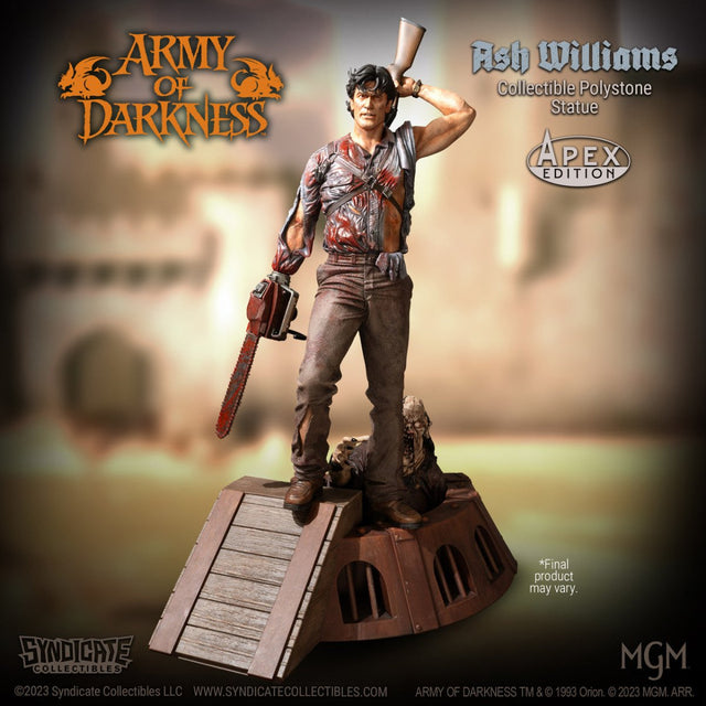 Army of Darkness: Ash Williams - 1/10 Scale Apex Statue - The Last Toy Store