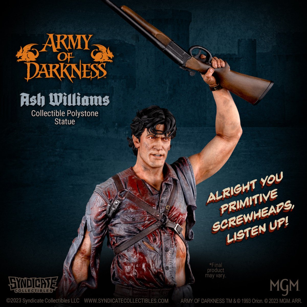 Army of Darkness: Ash Williams - 1/4 Scale Apex Statue - The Last Toy Store