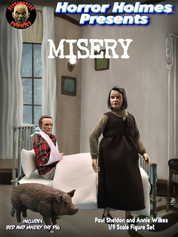 Misery: Annie, Paul and Misery the Pig - 1/9 Scale Deluxe Distinctive Dummies Set