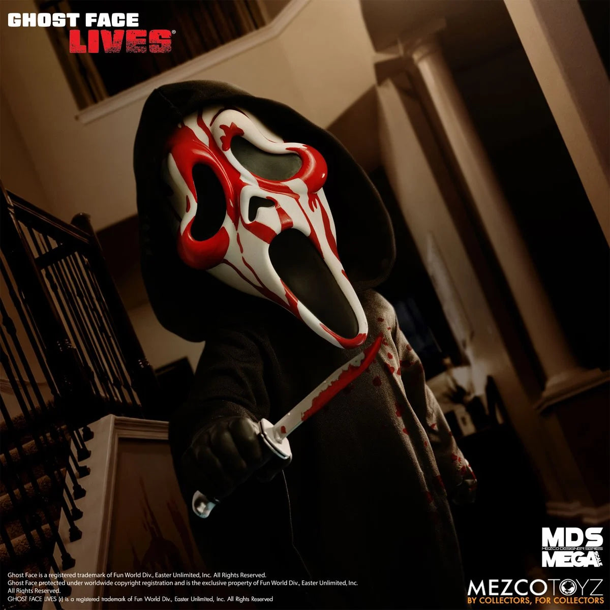 Ghost Face: Bloody Version - 15" MDS Mega Scale Doll