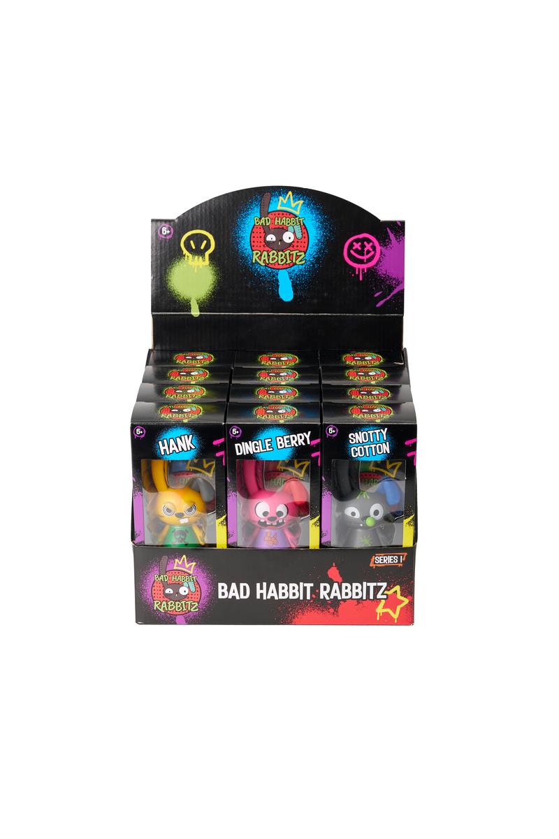 Bad Habbit Rabbitz: Series 1 - 4" Vinyl Figure - Kreepy Collectibles