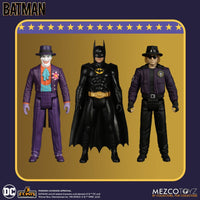 Batman (1989) - 5 Points Action Figures Set of 3 - Mezco Toyz