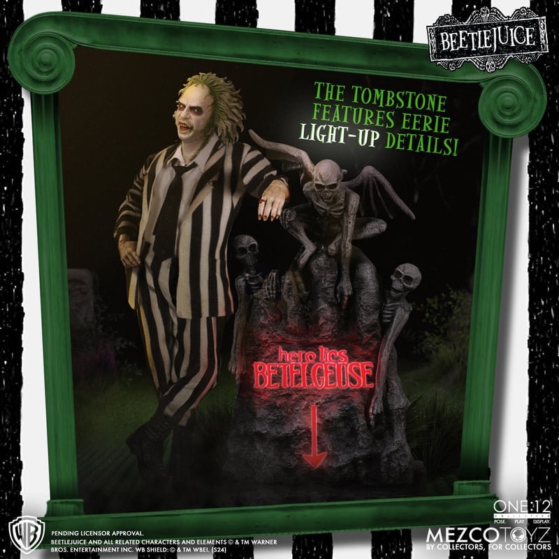 メズコ フィギュア MEZCO MDS the nun beetle juice MDS Mega Scale Talking Beetlejuice | Mezco Toyz