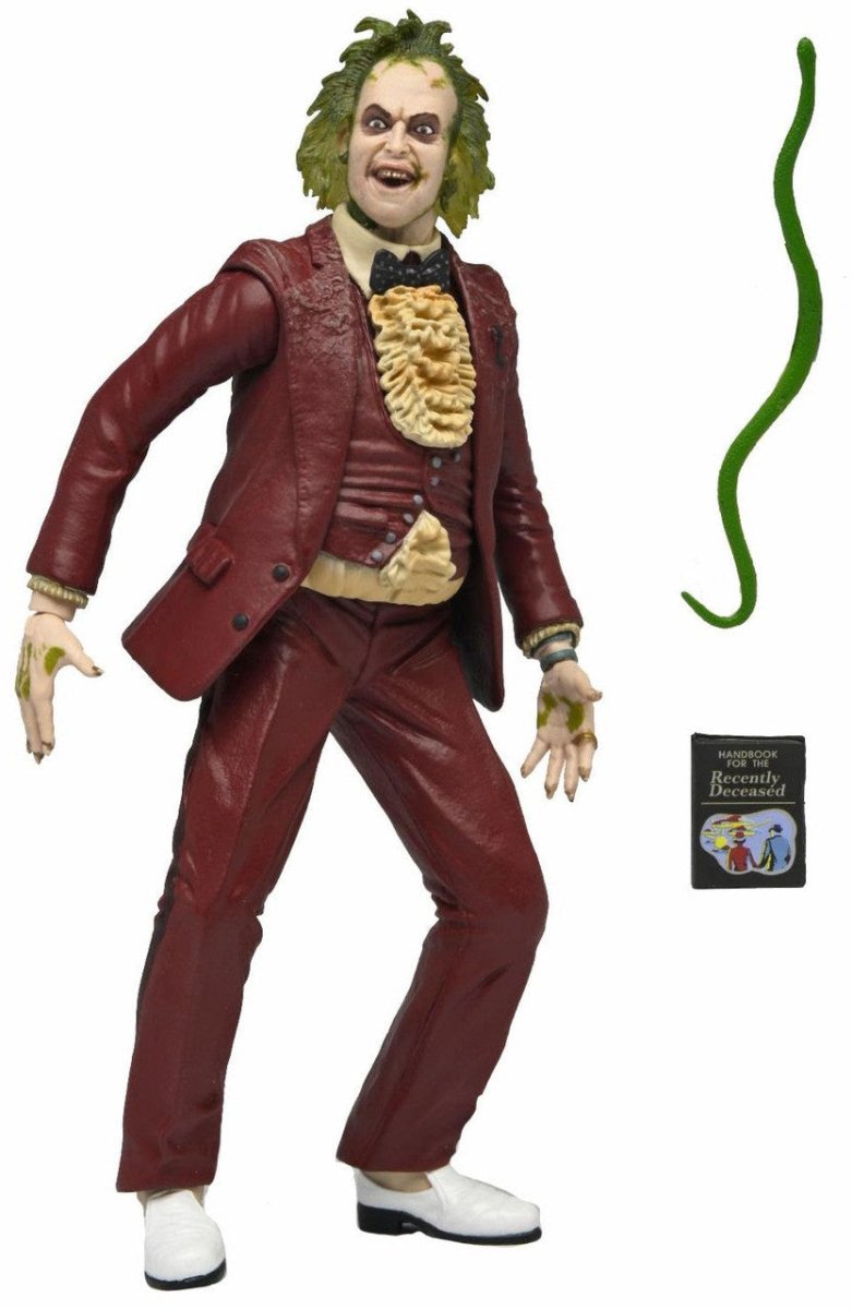 Beetlejuice (1988): Red Tuxedo Beetlejuice - 7" Scale Figure - The Last Toy Store