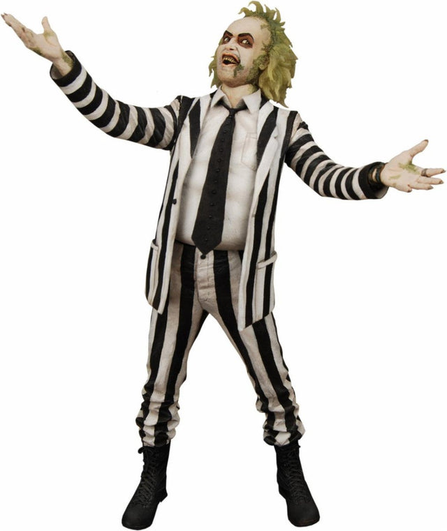 Beetlejuice (1988): Striped Suit Beetlejuice - 1/4 Scale Figure - The Last Toy Store