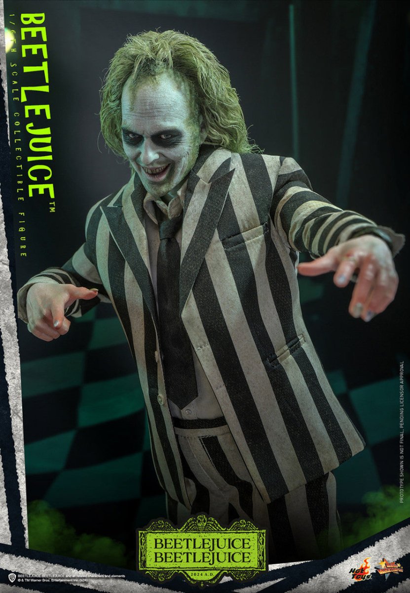 Beetlejuice Beetlejuice - 1/6 Scale Figure with Tombstone - The Last Toy Store