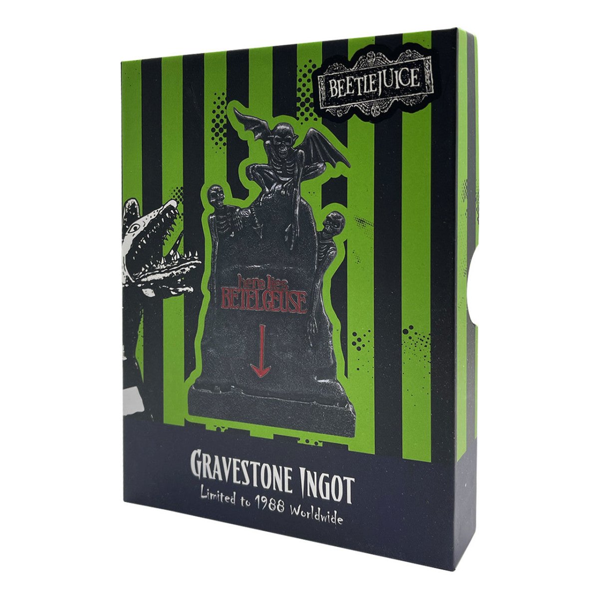 Beetlejuice - Limited Edition Gravestone Ingot - Fanattik – The