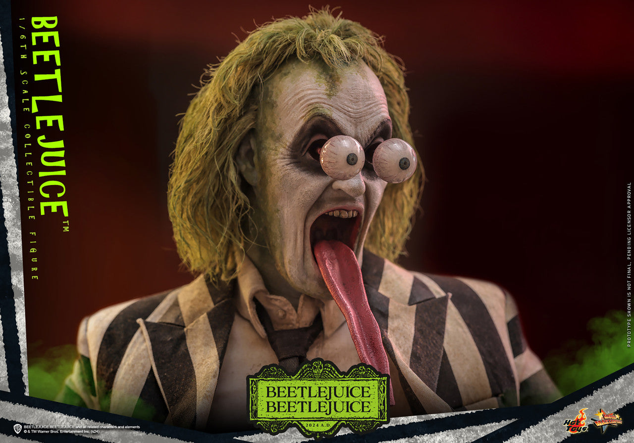 Beetlejuice Beetlejuice - 1/6 Scale Figure with Tombstone