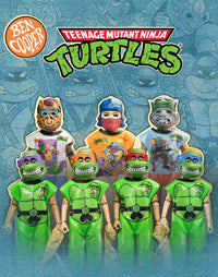 Ben Cooper Costume: TMNT 1987 Cartoon - 6" Figures - NECA
