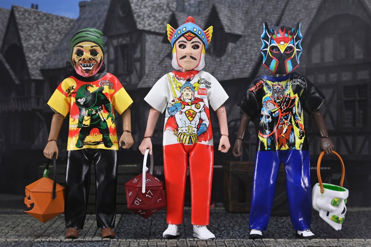 Ben Cooper x Dungeons and Dragons (Series 10): Zarak, Warduke and Strongheart - 6" Clothed Figure Assortment - NECA