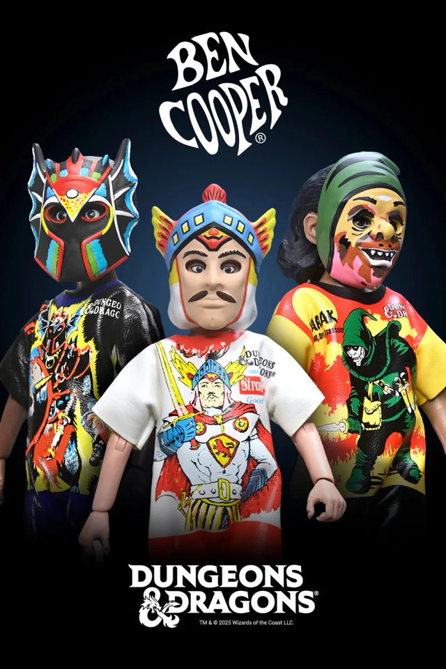 Ben Cooper x Dungeons and Dragons (Series 10): Zarak, Warduke and Strongheart - 6" Clothed Figure Assortment - NECA