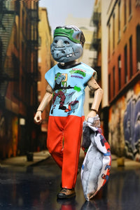 Ben Cooper x TMNT (1987 Cartoon): Rocksteady - 6" Clothed Figure - NECA