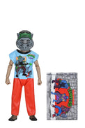 Ben Cooper x TMNT (1987 Cartoon): Rocksteady - 6" Clothed Figure - NECA