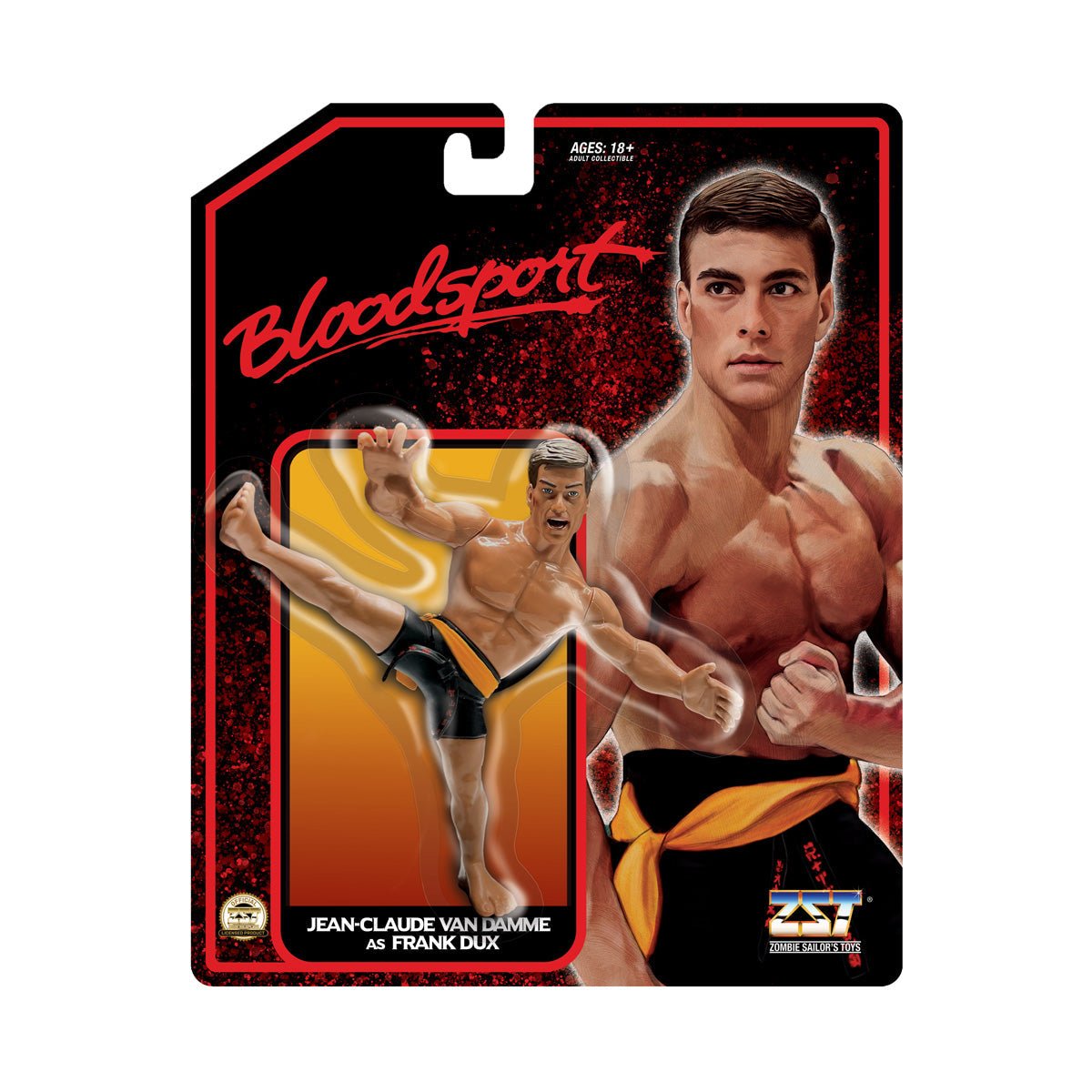 Bloodsport: Frank Dux - 4.5" Figure - Zombie Sailor's Toys