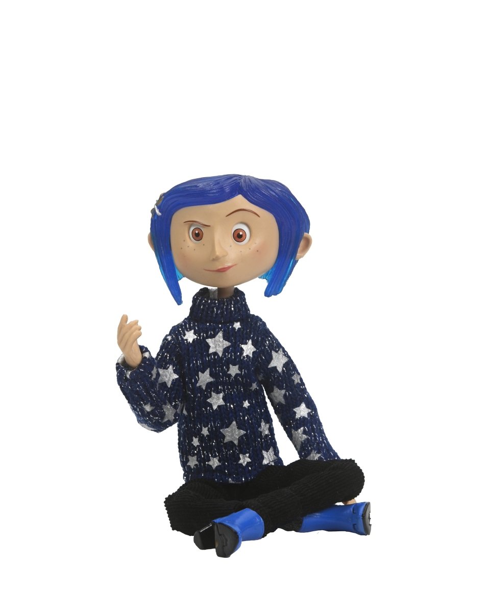 Coraline: Coraline in Star Sweater - Articulated Figure (Plastic Armature) - The Last Toy Store