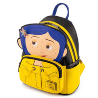 Coraline: Raincoat Cosplay Coraline - Mini Backpack - Loungefly