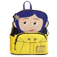 Coraline: Raincoat Cosplay Coraline - Mini Backpack - Loungefly