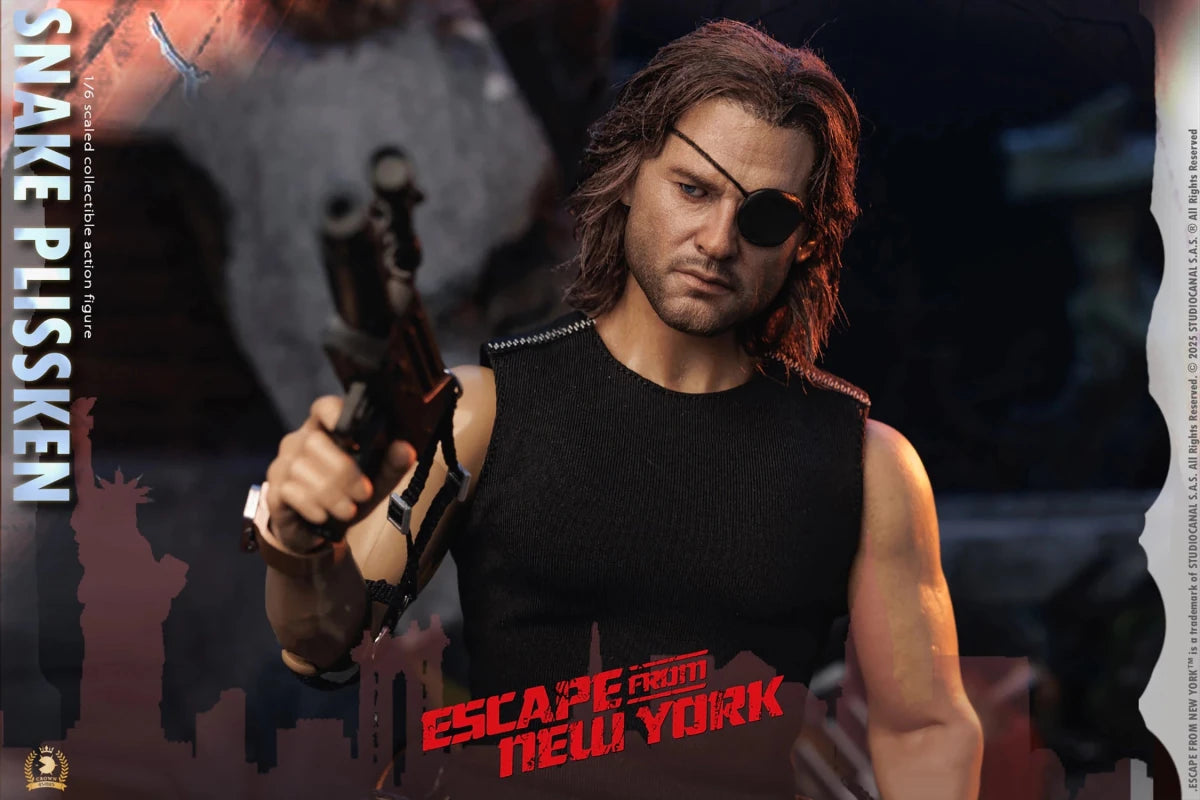 Escape from New York: Snake Plissken (Real Hair Version) - 1/6 Scale Figure - Asmus Toys, Inc.