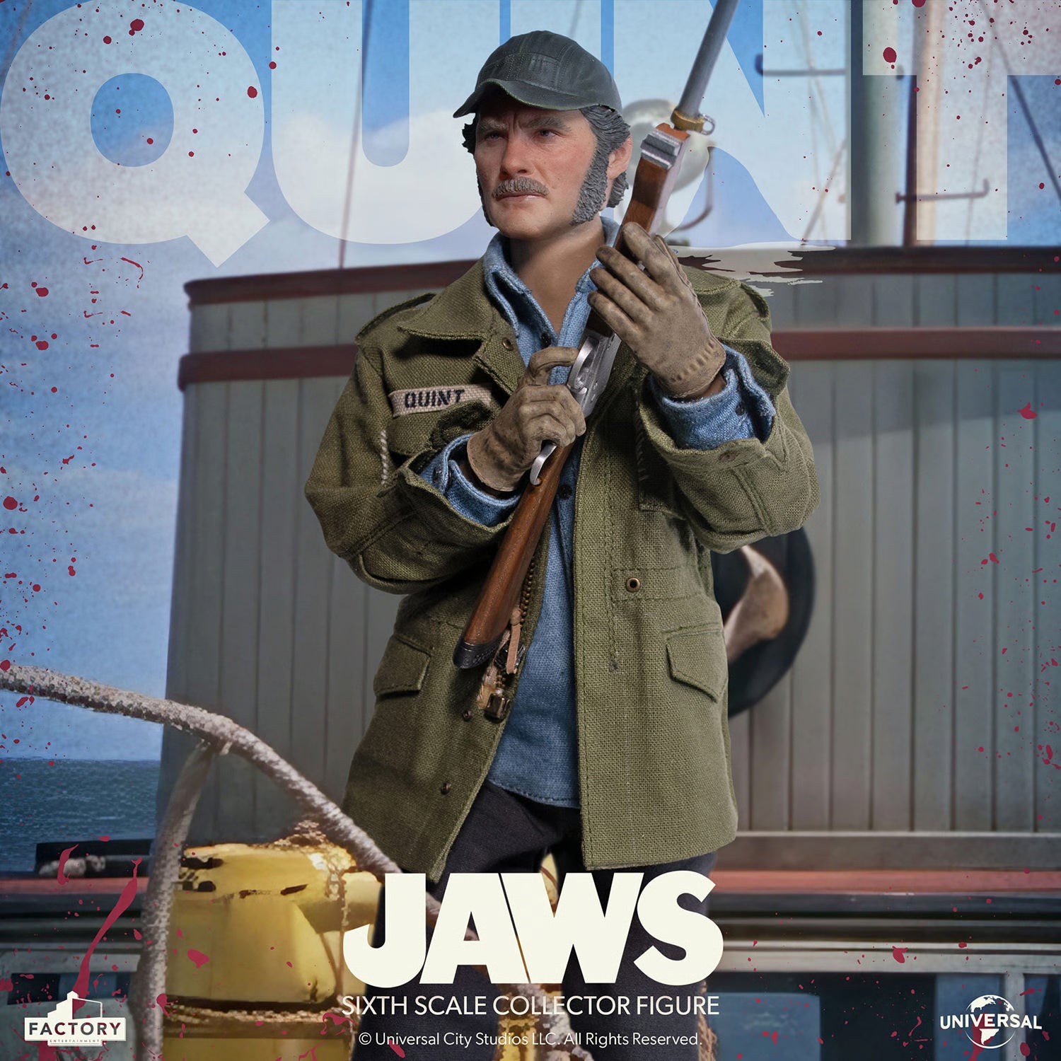 Jaws: Sam Quint - 1/6 Scale Figure (Pre-Order)