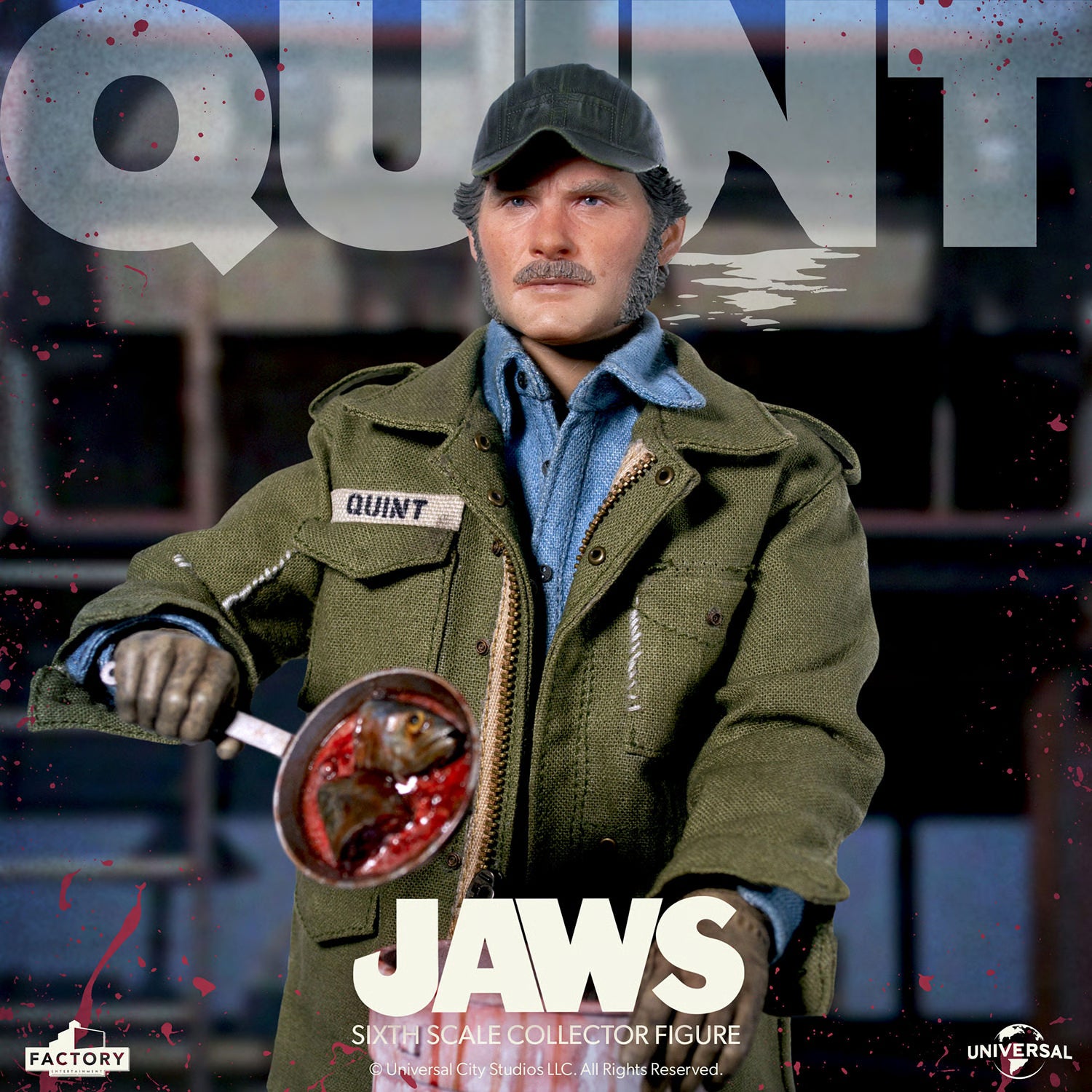 Jaws: Sam Quint - 1/6 Scale Figure (Pre-Order)