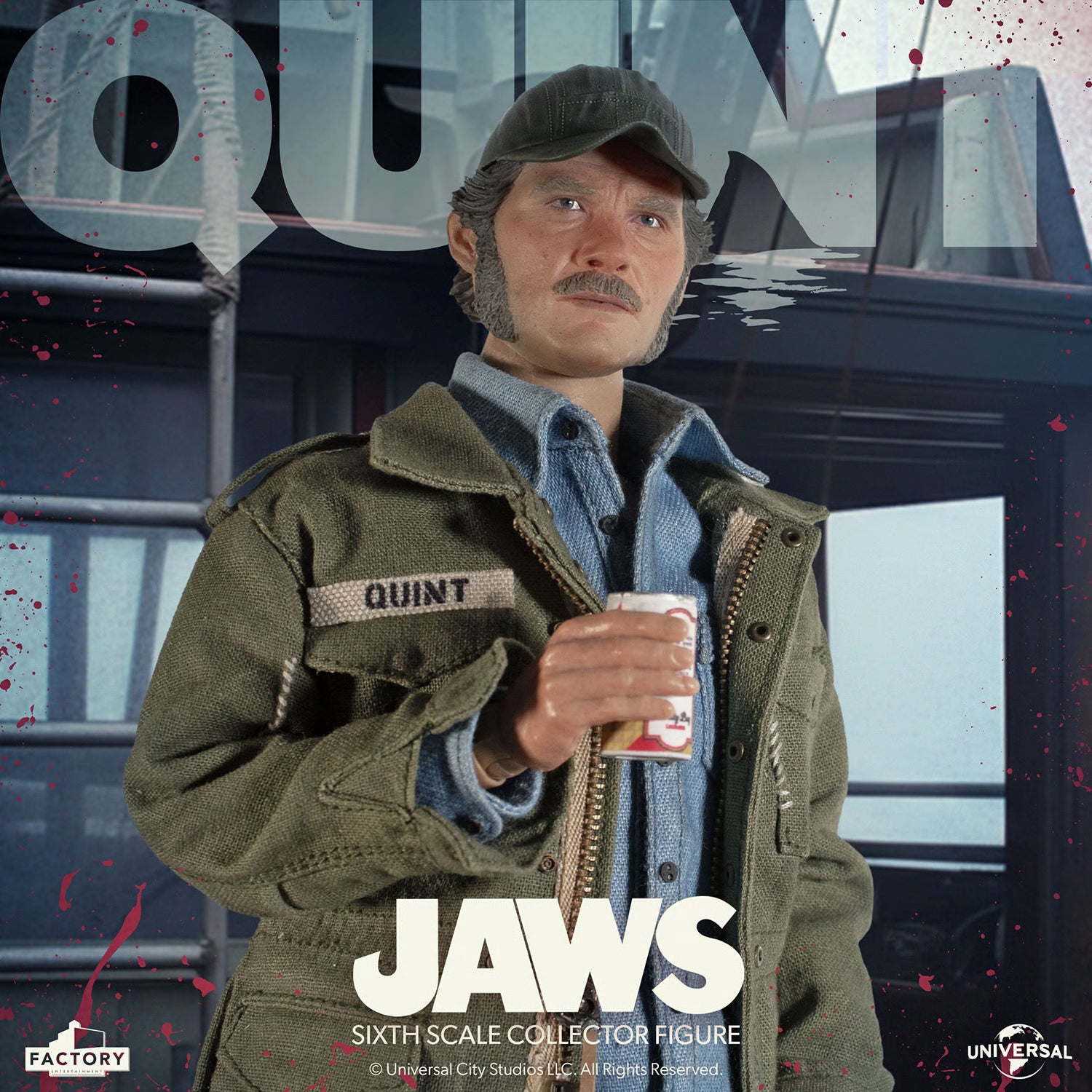 Jaws: Sam Quint - 1/6 Scale Figure (Pre-Order)
