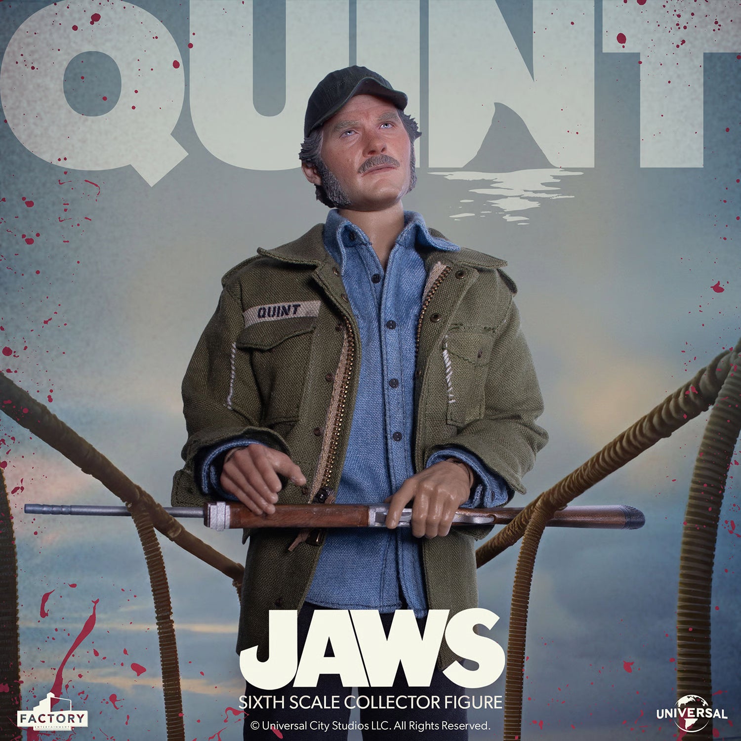 Jaws: Sam Quint - 1/6 Scale Figure (Pre-Order)