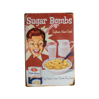 Fallout - Sugar Bombs Metal Sign - Trick or Treat Studios