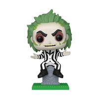 Pop! Plus: Beetlejuice on Tombstone Glow in the Dark (EE Exclusive) - Vinyl Figure #1757